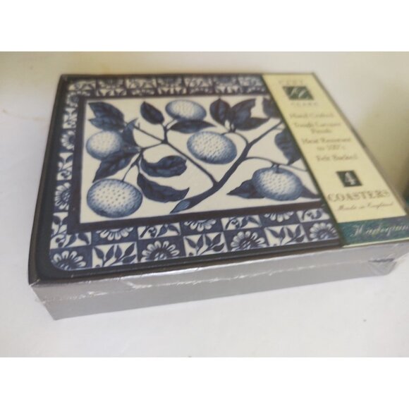 Lady Clare Coasters Set of 4 Sealed Box New - Picture 3 of 6